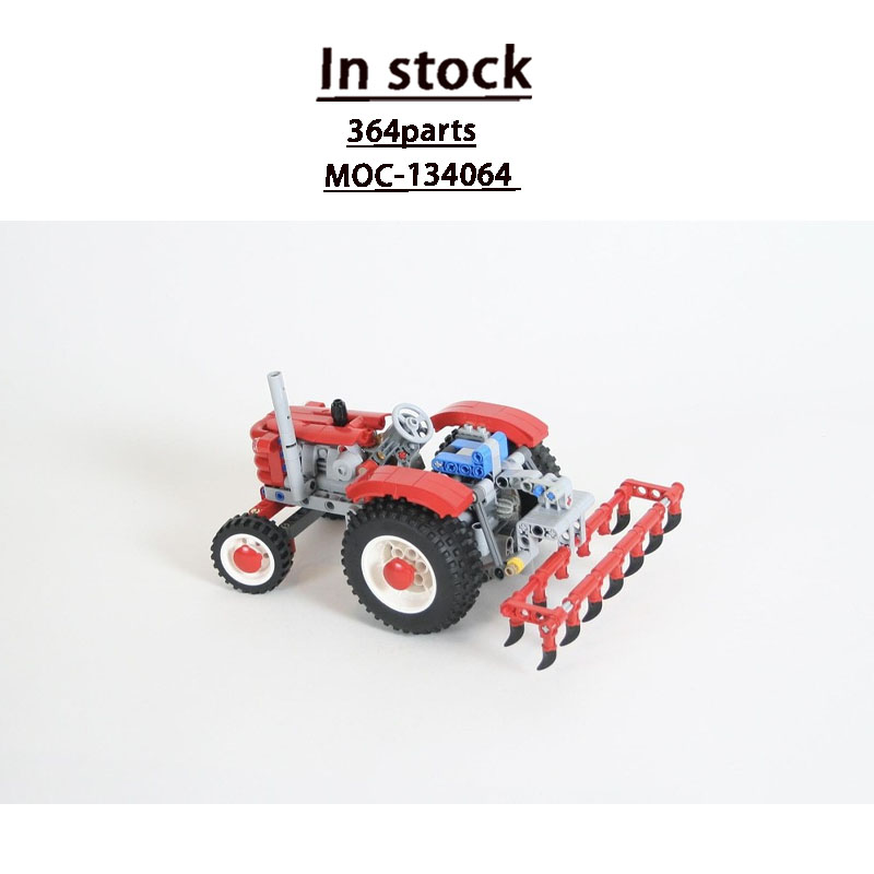 Urban Farming Usa - MOC-134064 Miejska Farma Rolnicza Retro Traktor