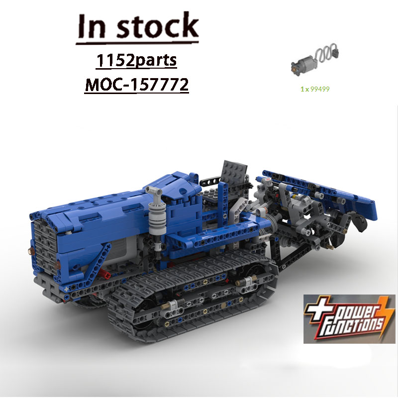 Urban Farming Usa - MOC-157772 Miejski Traktor Rolniczy na Gąsienicach,