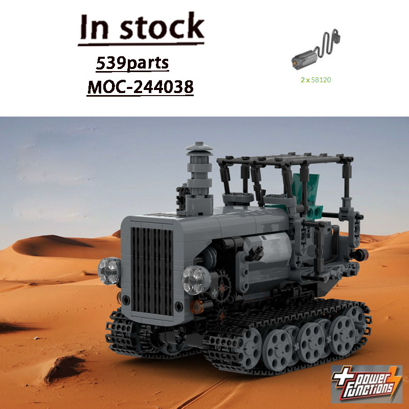 Urban Farming Usa - MOC-244038 Miejski Retro Traktor Rolniczy Model
