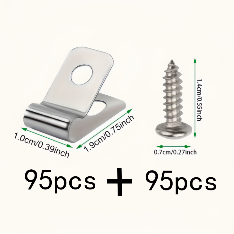 95 Klipsów + 95 Gwoździ, Metal – Urban Farming Usa recenzja i cena